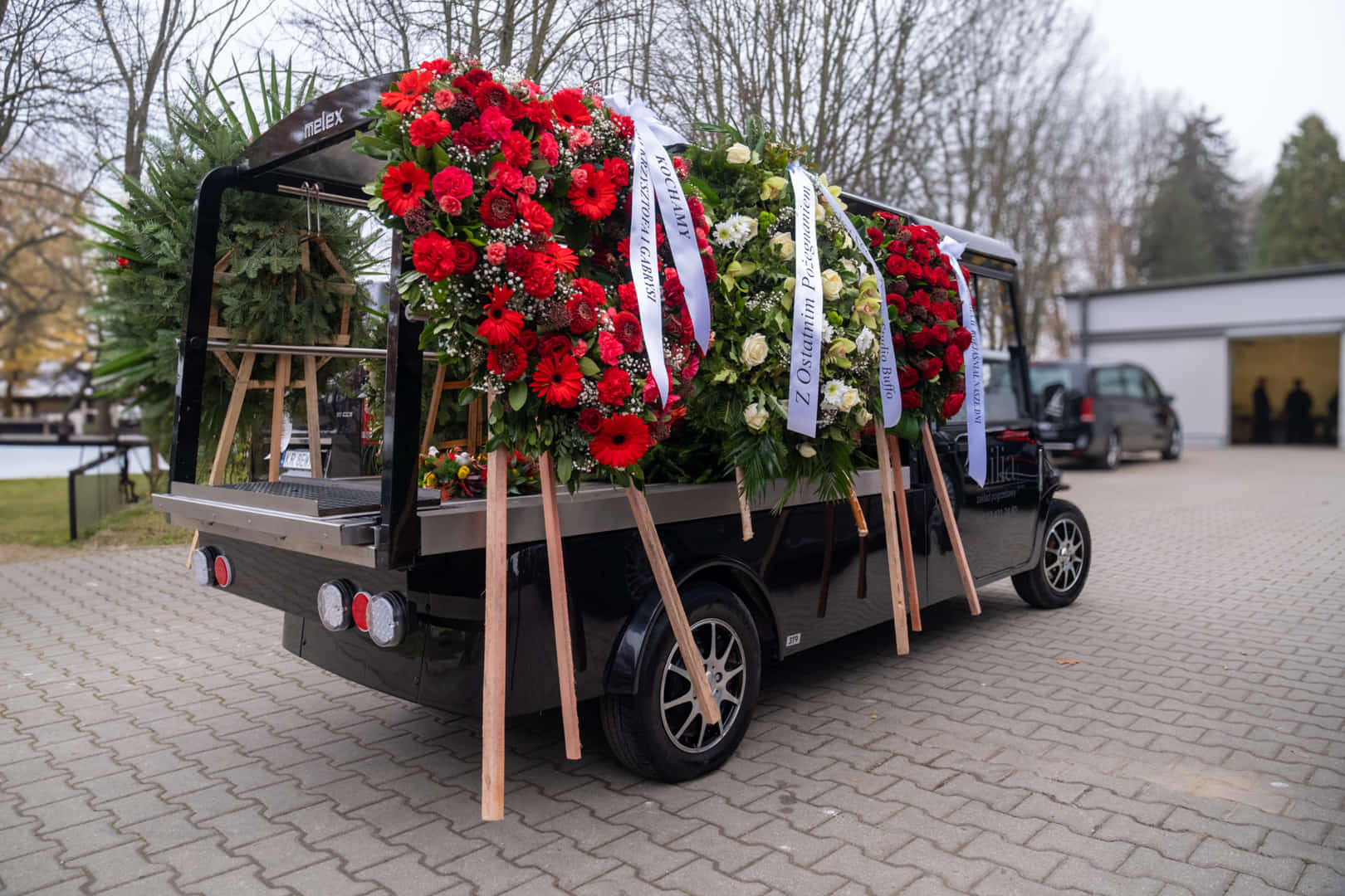 The funeral of Elżbieta Zającówna